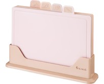 AGNESS 671206 РОЗОВОБЕЖЕВЫЙ на подставке (4 предмета)