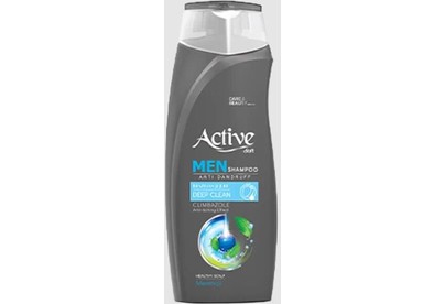 ACTIVE Шампунь мужской против перхоти CARE & BEAUTY. С климбазолом и ментолом, 350 мл (512102057)