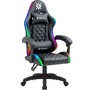DEFENDER Игровое кресло Energy Черный,RGB,класс 4,PU