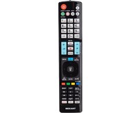 REXANT (380002) Пульт универсальный для телевизора LG с функцией SMART TV (ST03) черный