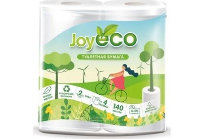АРТПЛАСТ (СГТ59520) 2 сл х 4 рул  JOYeco Белая