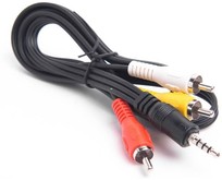 СИГНАЛ (3513) шнур 3,5Дж3RCA, 1,0 м