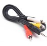 СИГНАЛ (3513) шнур 3,5Дж3RCA, 1,0 м