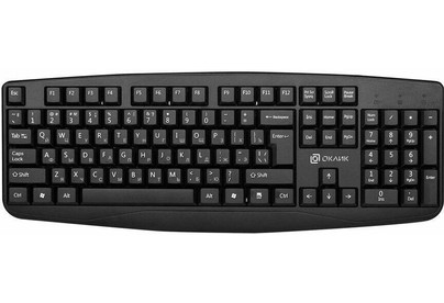 OKLICK Клавиатура Оклик 105M черный USB (1678092)