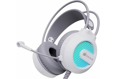 OKLICK Наушники с микрофоном Оклик HSL300G White белый 2.2м мониторные USB оголовье (1796952)