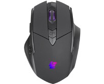 OKLICK Мышь Оклик 780GW черный оптическая (3200dpi) беспроводная USB для ноутбука (6but)