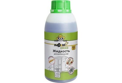 NADZOR Жидкий концентрат для выгребной ямы и дачных туалетов, 0.5 л, Garden BIOWC2