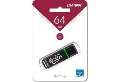 SMARTBUY (SB64GBGSDG) 64GB GLOSSY SERIES DARK GREY USB 3.0