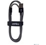 PERFEO (U4801) USB A вилка  Micro USB вилка, чернобелый, длина 1 м