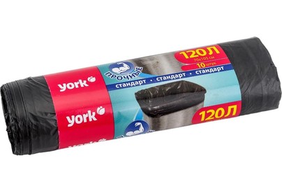 YORK прочные 120л (10шт.) 902150