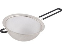 MALLONY Ситодуршлаг SETACСIO, диам. 18 см (нерж. сталь, силикон.рукоятка) (985528)