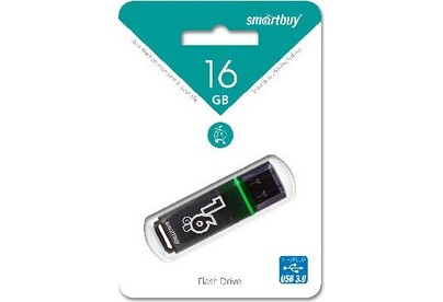 SMARTBUY (SB16GBGSDG) 16GB GLOSSY SERIES DARK GREY USB 3.0