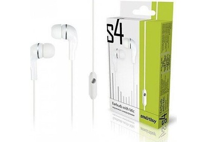 SMARTBUY (SBH012K) S4 белый (коробка)