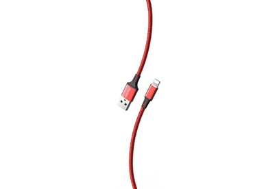 SMARTBUY (iK512S14rb) S14 Lightning красный/черн., 3 А, 1 м