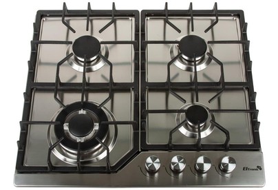 ELTRONIC (3313) 4 конфорки , нержавеющая сталь