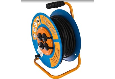 GLANZEN EB30009, на катушке, с/з, 4 роз 30м