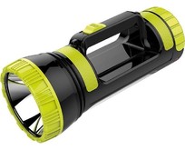REXANT (757822) Фонарь прожекторный, двухрежимный, USB зарядкой и наплечным ремнем, черный