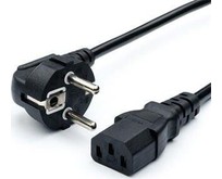 GOPOWER (0000024054) CEE 7/7C13 (f) 1.8м ПВХ 0.75мм черный (1/10/160)