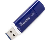 SMARTBUY (SB8GBCRWBl) 8GB CROWN BLUE USB 3.0