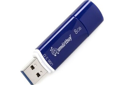 SMARTBUY (SB8GBCRWBl) 8GB CROWN BLUE USB 3.0