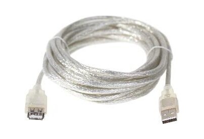 SMARTBUY (К85580) SmartTrack USB2.0 AmAf, прозрачный  5,0 м