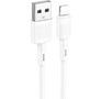 HOCO (6931474770875) X83iUSB 2.4A Lightning 8pin белый  1,0m