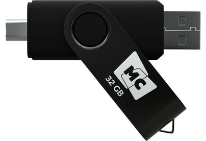 MORE CHOICE (4620202559074) USB 32GB 2.0 TypeC МФ32а Black