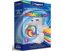 TOPPERR 3207 Активные салфетки для стирки тканей разных цветов