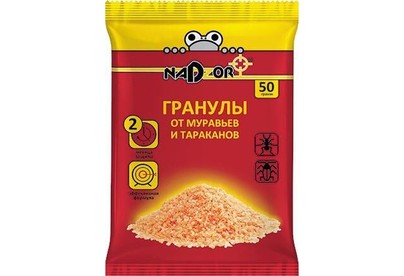 NADZOR Гранулы от муравьев, 50г, GRAN123