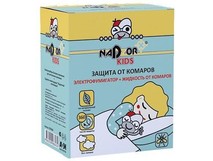 NADZOR Комплект от комаров для детей45 ночей (Электрофумигатор+жидкость) DET1245