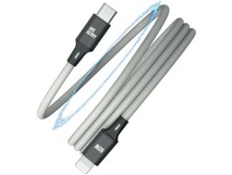 AKSBERRY (6900307880012) X164 Magnetic Type C Lightning, серый