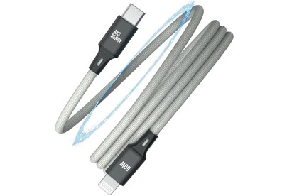 AKSBERRY (6900307880012) X164 Magnetic Type C  Lightning, серый