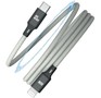 AKSBERRY (6900307880012) X164 Magnetic Type C  Lightning, серый