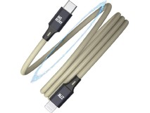 AKSBERRY (6900327550018) X164 Magnetic Type C  Lightning, бежевый