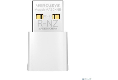 MERCUSYS MA60XNB Сверхкомпактный USBадаптер с поддержкой WiFi 6 AX900 и Bluetooth 5.3