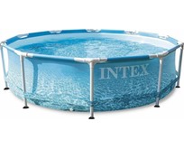 INTEX Бассейн каркасный 3.05 m x 76 cm + фильтрнасос INTEX ( Арт. 28208NP)