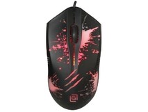 OKLICK Мышь Оклик 399M STIGMA черный оптическая (1200dpi) USB для ноутбука (3but)