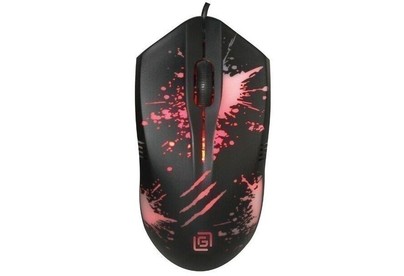 OKLICK Мышь Оклик 399M STIGMA черный оптическая (1200dpi) USB для ноутбука (3but)