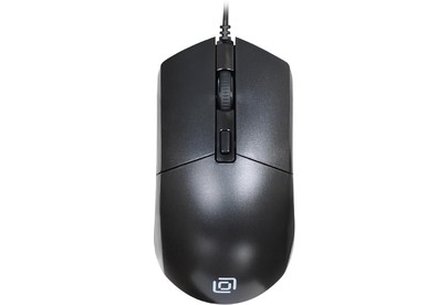 OKLICK Мышь Оклик 207M черный оптическая (2400dpi) USB (4but)