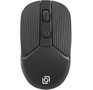 OKLICK Мышь Оклик 509MW black черный оптическая (1600dpi) беспроводная USB для ноутбука (3but)