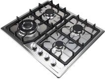 ELTRONIC (3316) 4 конфорки , нержавеющая сталь