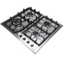 ELTRONIC (3316) 4 конфорки , нержавеющая сталь