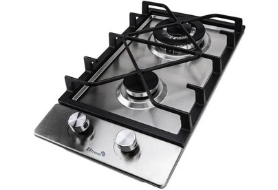 ELTRONIC (3317) 2 конфорки , нержавеющая сталь