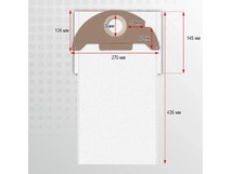 TOPPERR KC 10 Пылесборник синтетический для пылесоса Karcher (Тип 6.904322.0), 3 шт