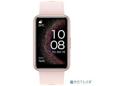 HUAWEI Часы Watch FIT SE StiaB39 Nebula Pink Silicone Strap (294909)