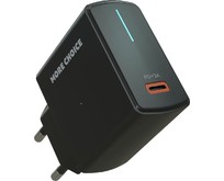 MORE CHOICE (4610196409936) NC60 1USBC 3.0A PD 20W быстрая зарядка Black