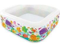 INTEX Бассейн надувной 159х159х50 см. Аквариум . (в коробке) Арт. 57471NP