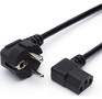 GOPOWER (0000024536) C13 (f) 1.8м ПВХ 0.75мм угловой черный (1/125)