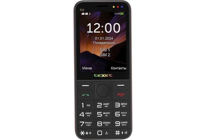 TEXET TM315 Black/Red