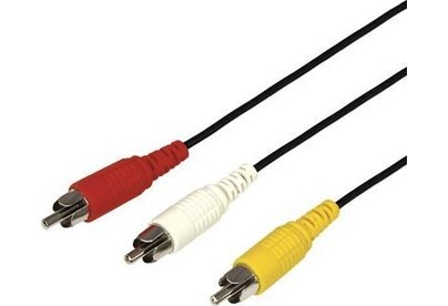 REXANT (170202) ШНУР 3 RCA  3 RCA, ДЛИНА 1,5 МЕТРА, ЧЕРНЫЙ